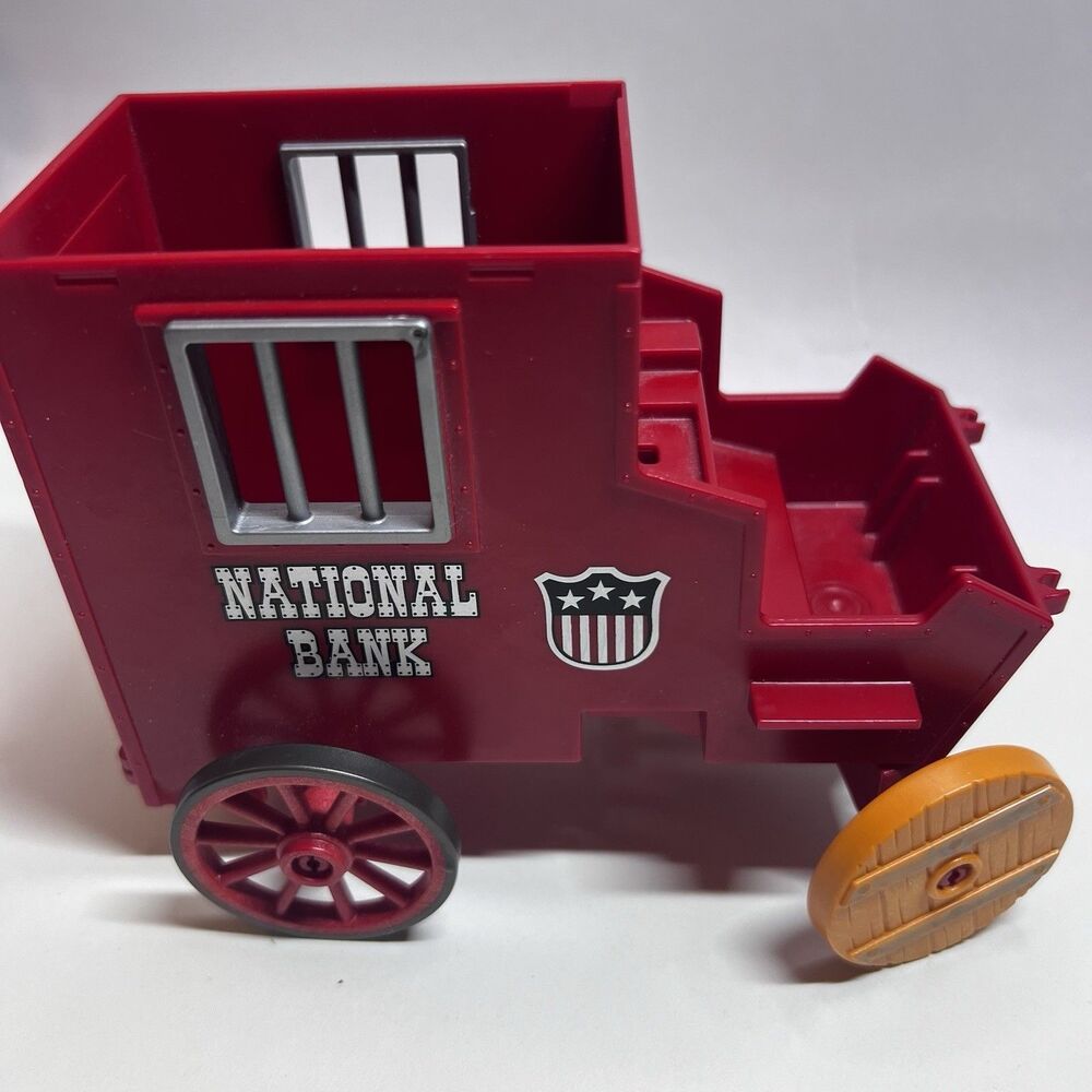 Vintage Playmobil 3037 Western National Bank Armored Wagon Parts Repair